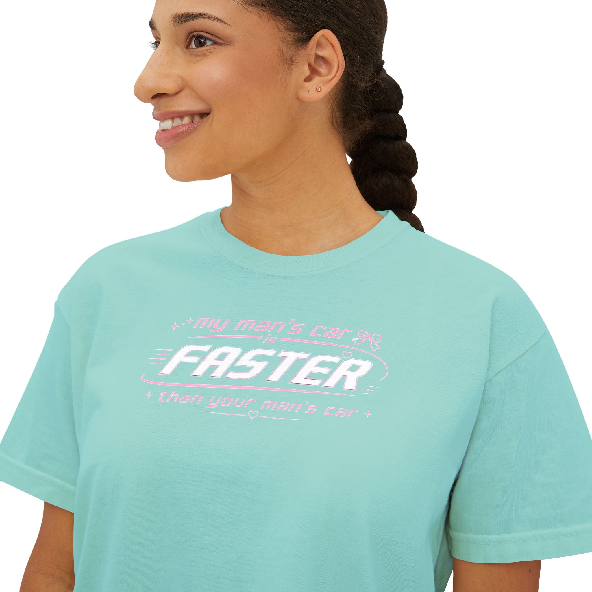 Faster Graphic Boxy Tee