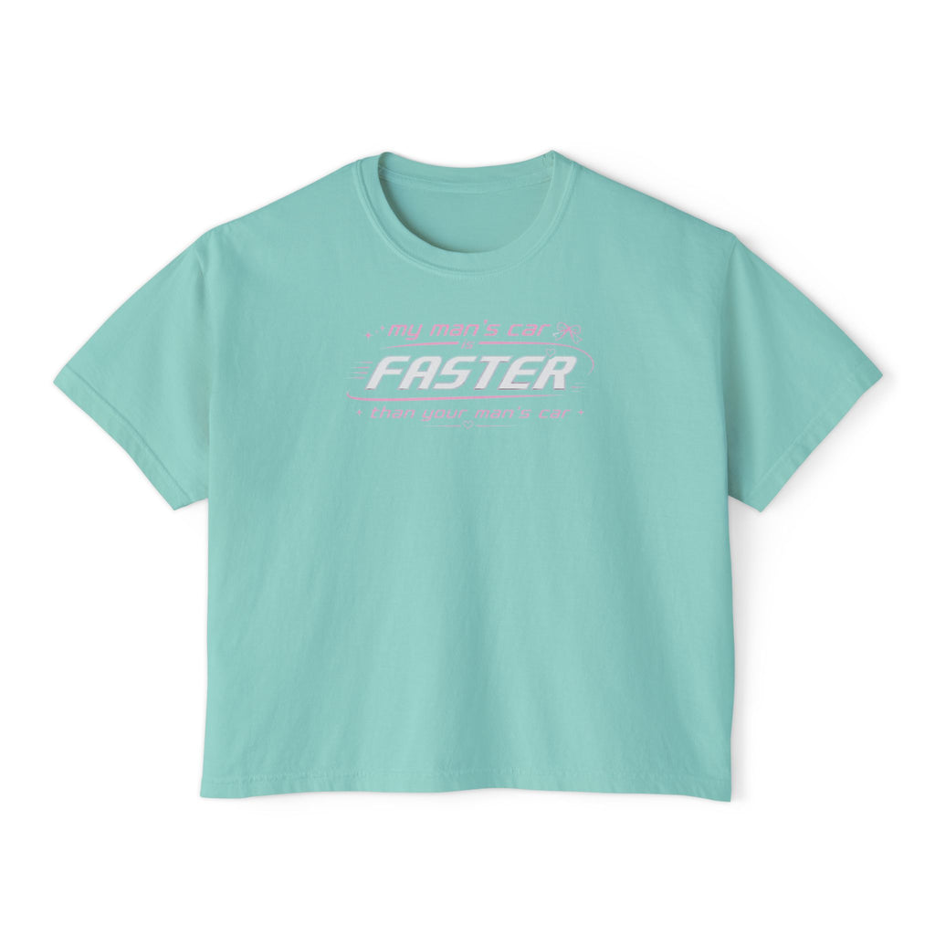Faster Graphic Boxy Tee