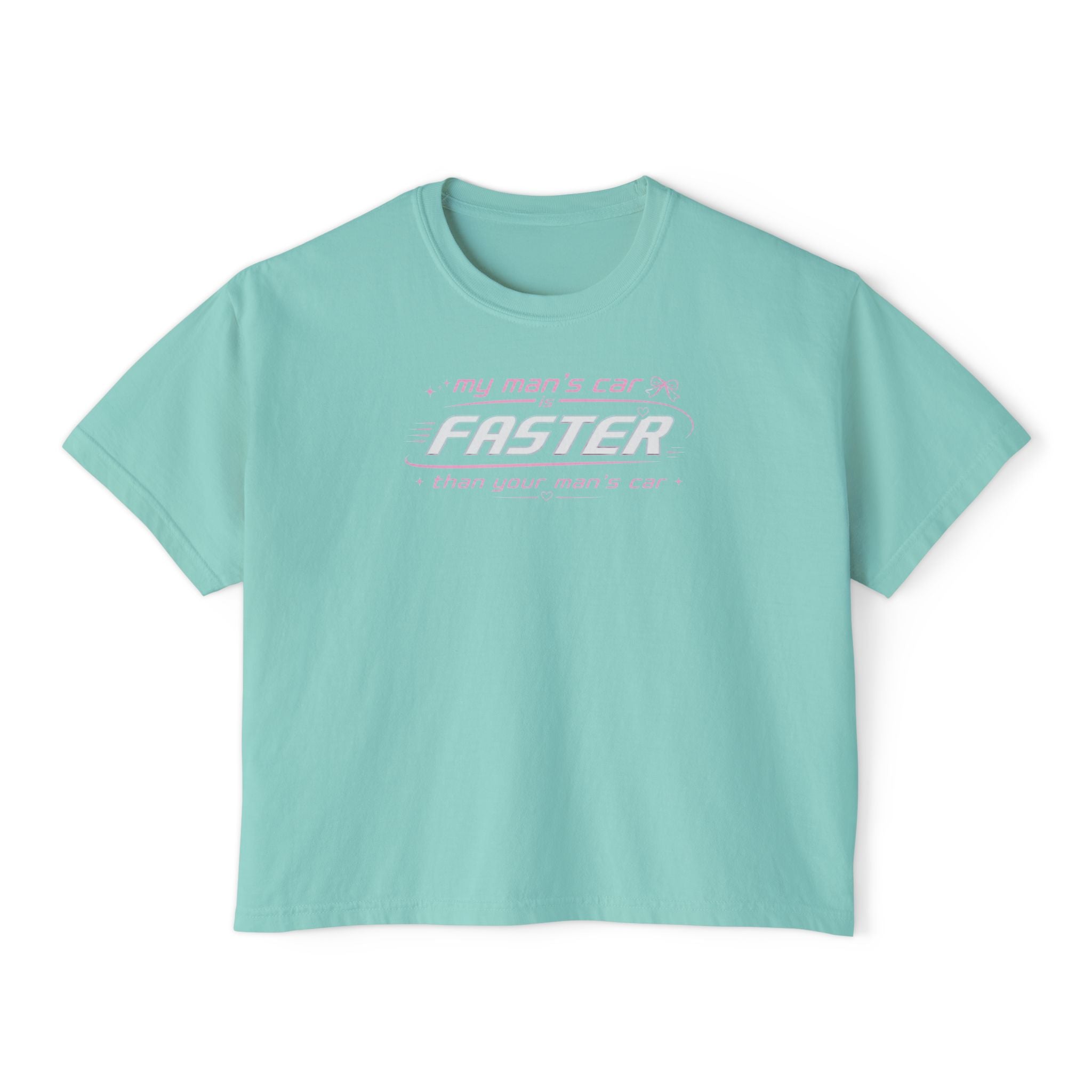 Faster Graphic Boxy Tee
