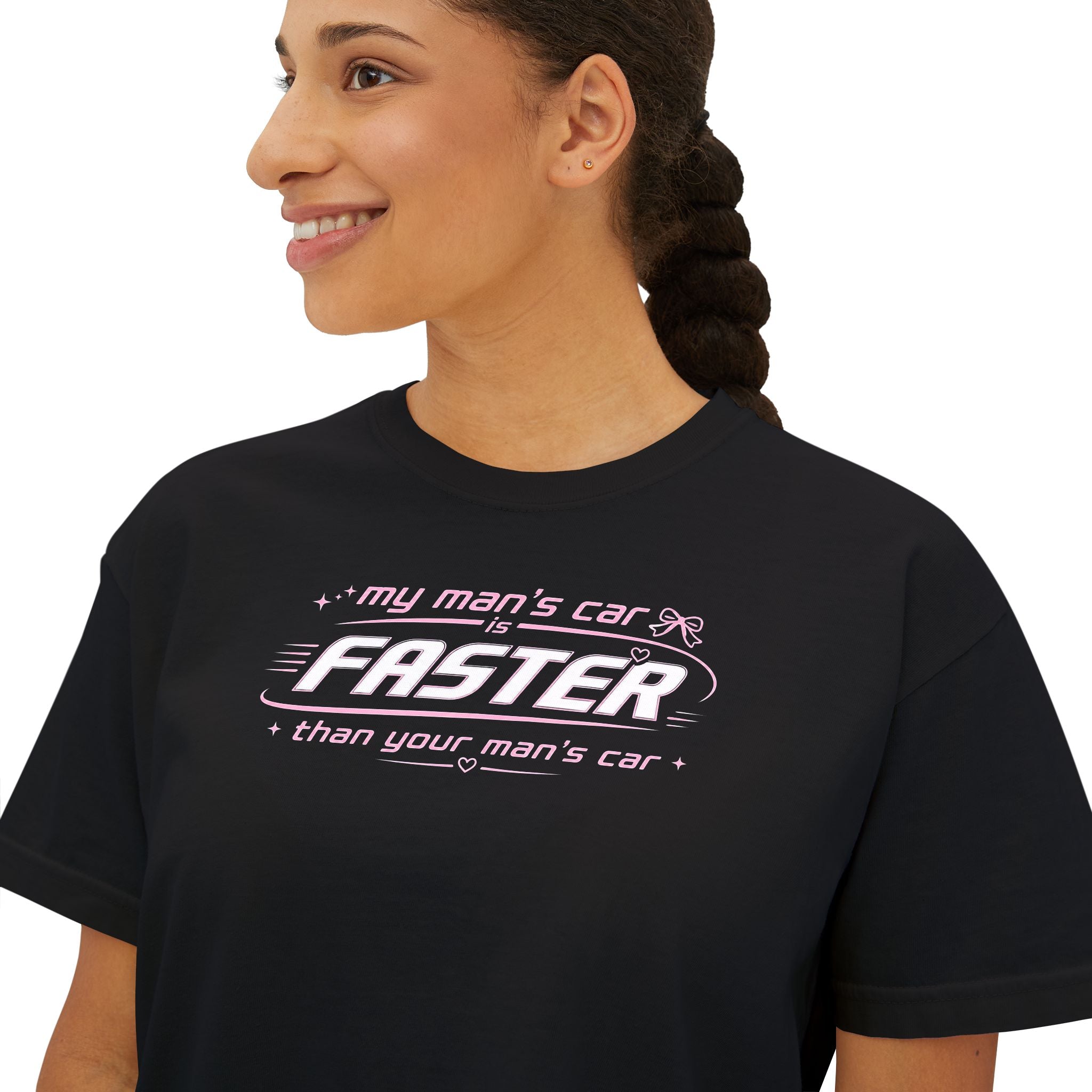 Faster Graphic Boxy Tee