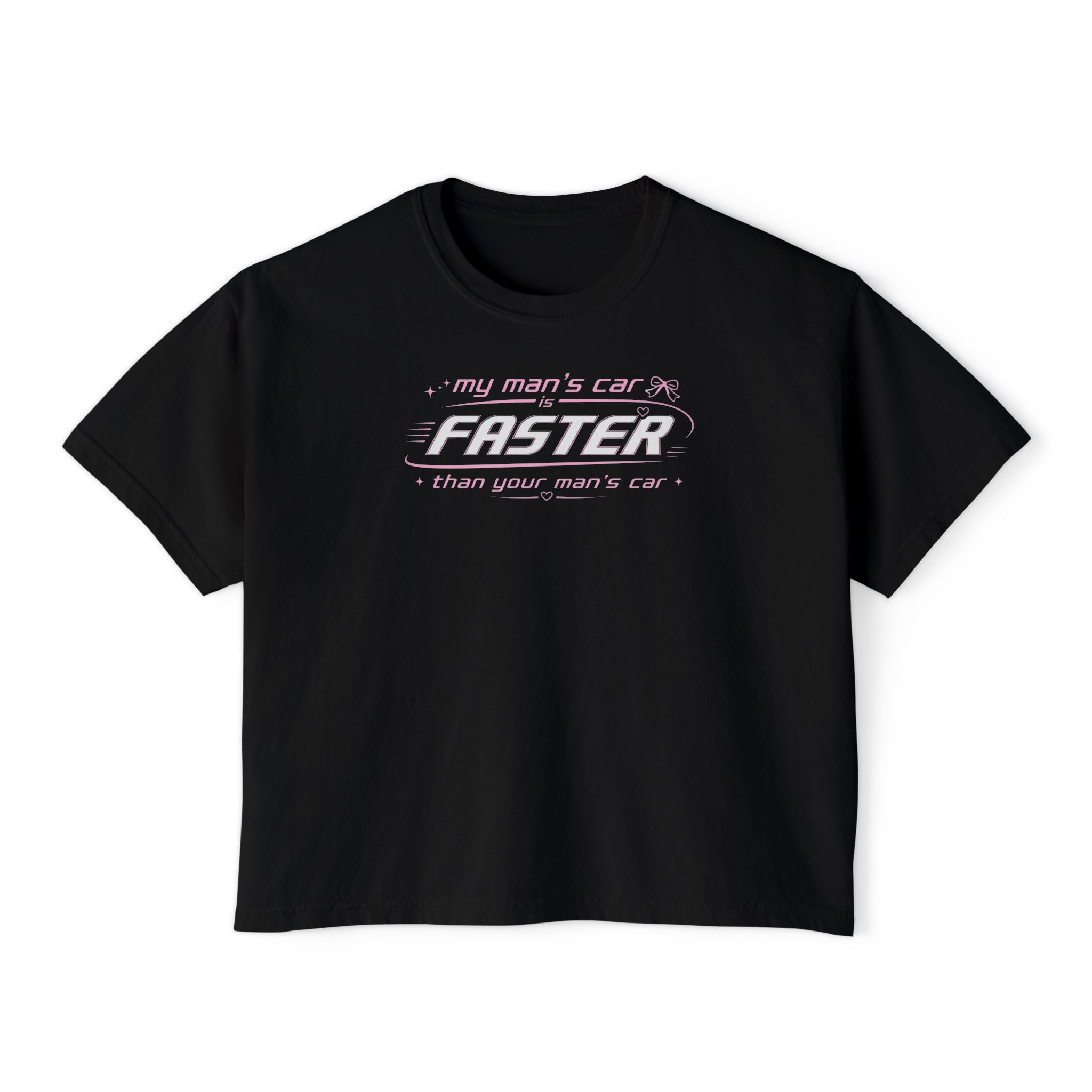Faster Graphic Boxy Tee