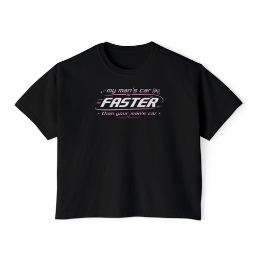 Faster Graphic Boxy Tee